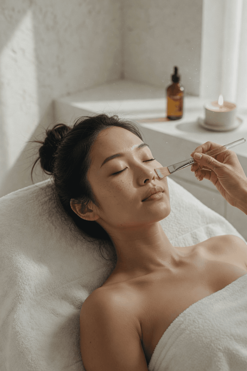 Soin du visage à Maison Kheli Montréal